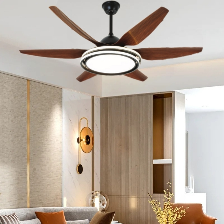 Đèn Quạt Trần Trang Trí Phòng Khách Hiện Đại