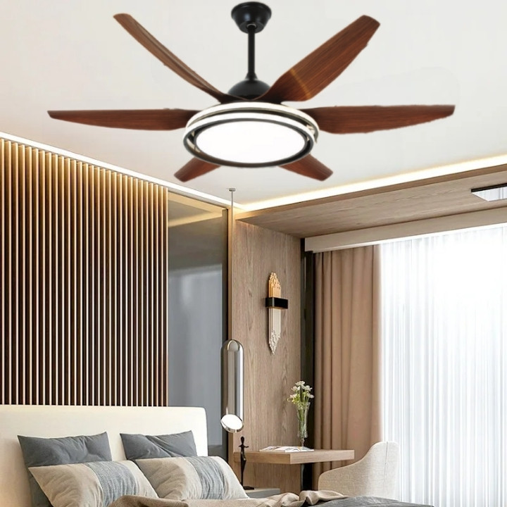 Đèn quạt trần trang trí phòng khách giá rẻ